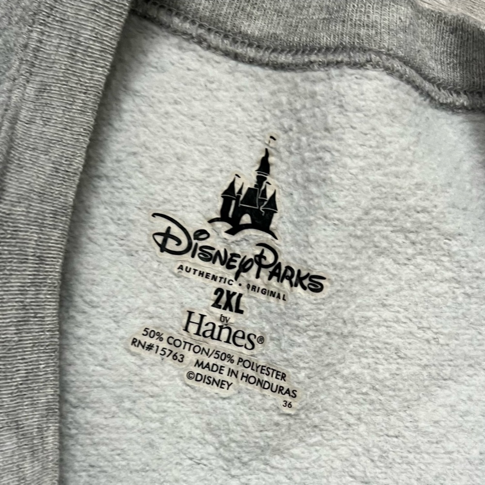 VINTAGE Mickey Mouse Disneyland Disney
World Gray/Black Size 2XL - Picture 10 of 13